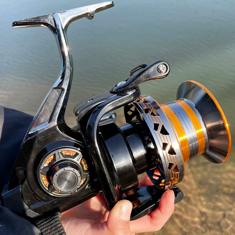 30KG Max Drag Long Shot Saltwater Spinning Reel Coil