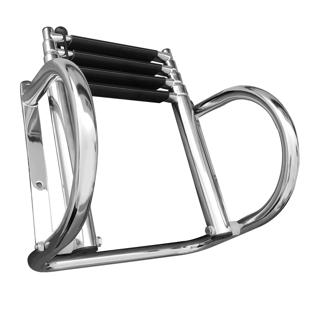 4 Step Stainless Steel Boat Boarding Ladder