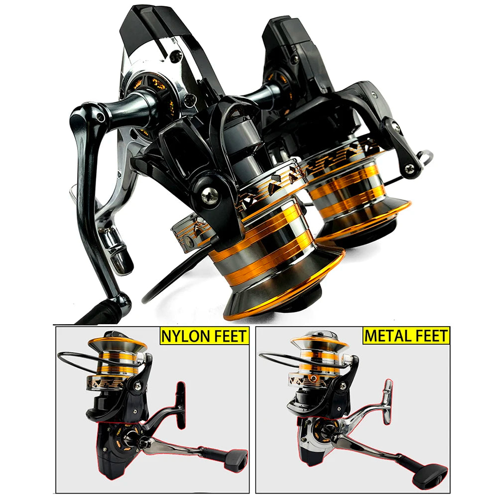 30KG Max Drag Long Shot Saltwater Spinning Reel Coil