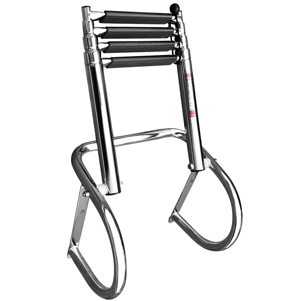 4 Step Stainless Steel Boat Boarding Ladder