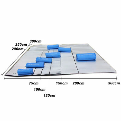 Aluminum Insulation Foam Foil Mat