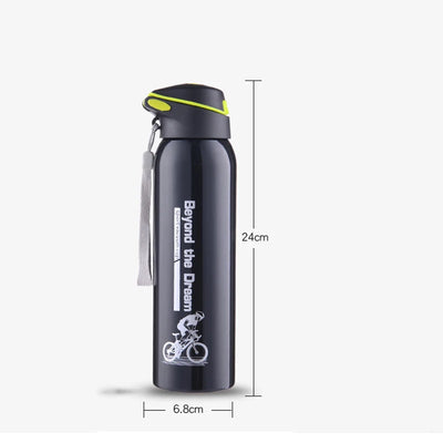 Bicycle Vacuum Water Bottle