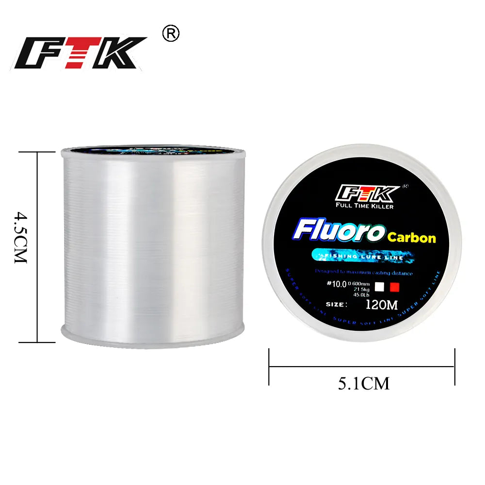 Fluorocarbon Coating Fishing Leader Line