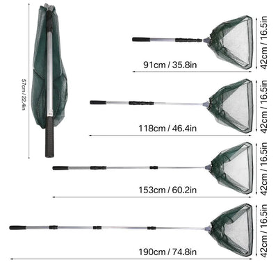 Telescopic Landing Fishing Net