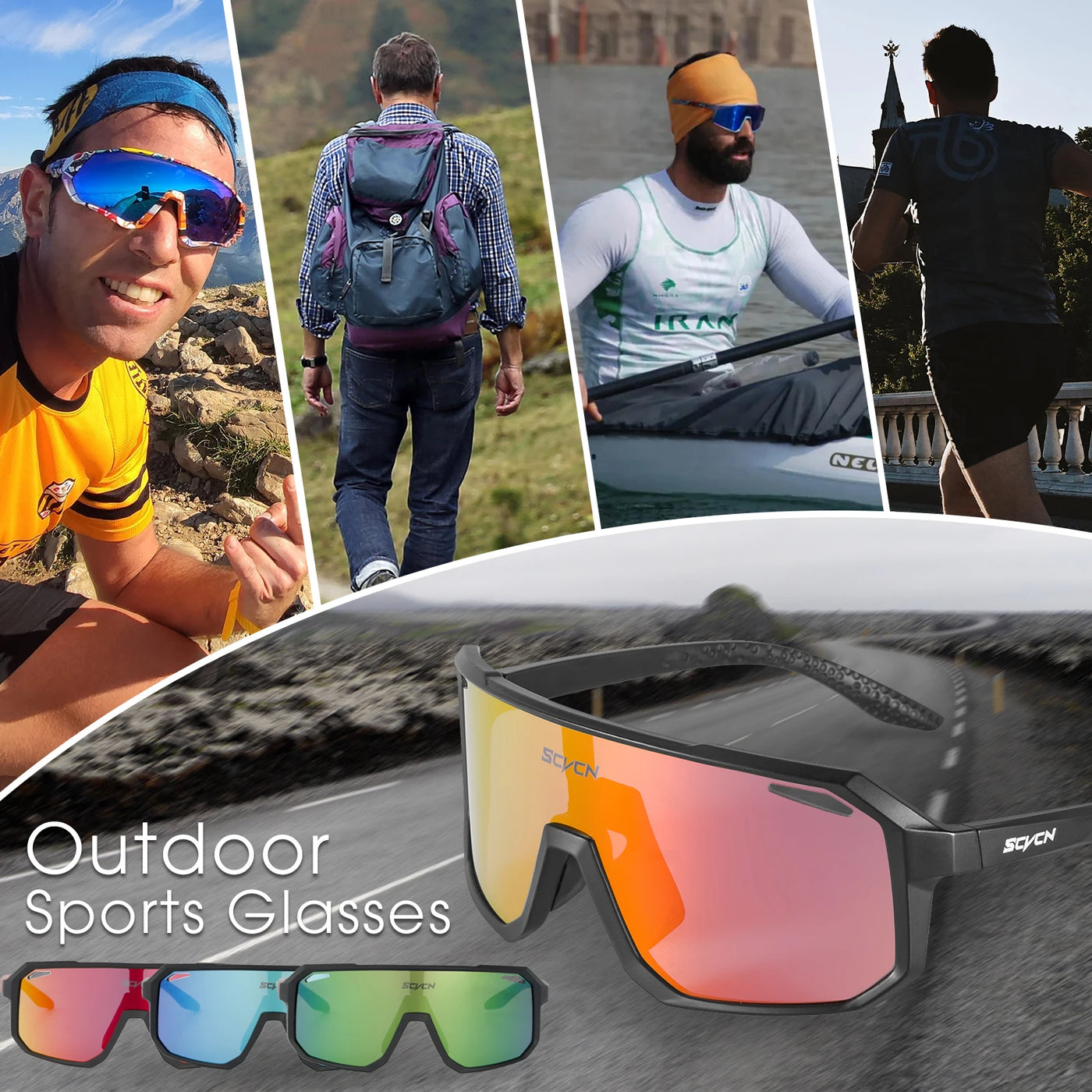 SCVCN Mountain Cycling Sunglasses