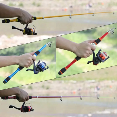 Fishing Telescopic Pole Set