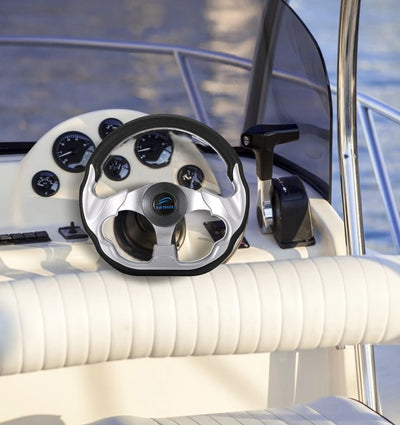 Alloy Boat Steering Wheel 3 Spokes