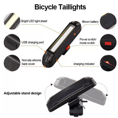 Rechargeable Bicycle Front LED Light