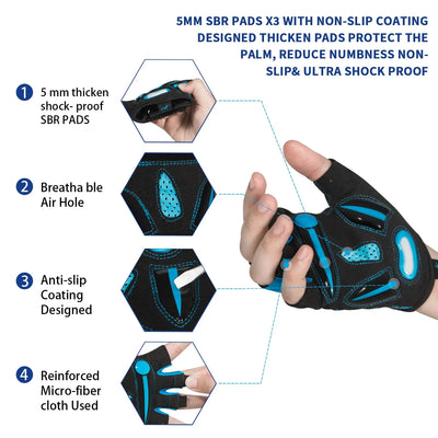 MOREOK Cycling Gloves