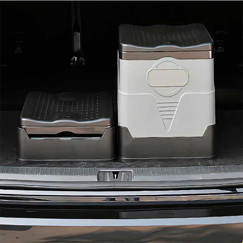 Folding Toilet, Portable, Collapsible, Anti-Odor Storage Box