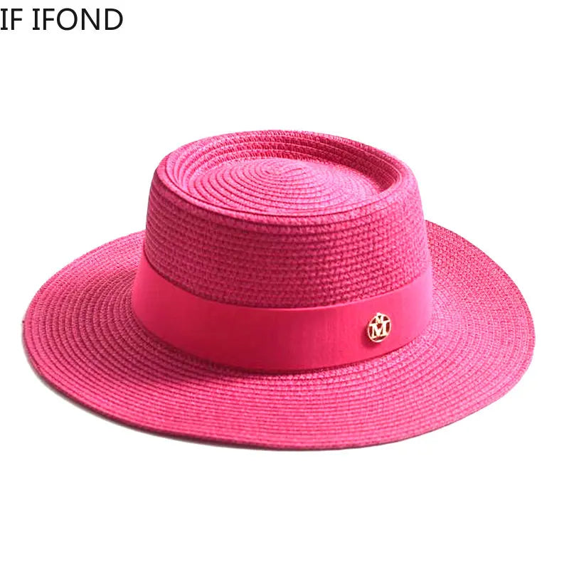 New Summer Straw Sun Hats for Women