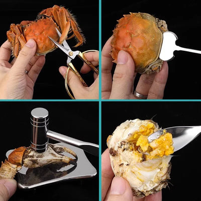 Stainless Steel Crab Tools