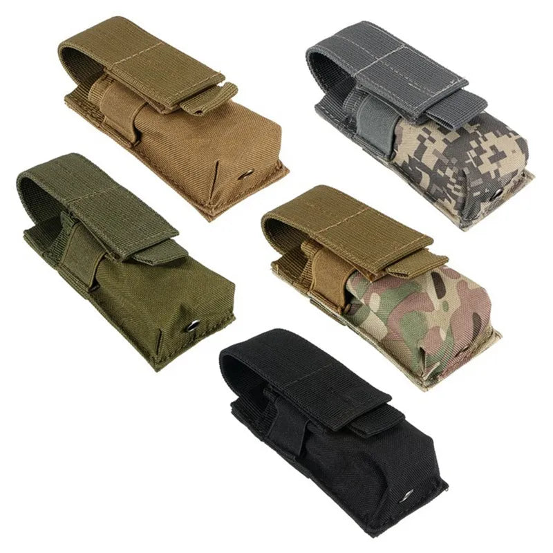 Tactical M5 Flashlight Molle Pouch