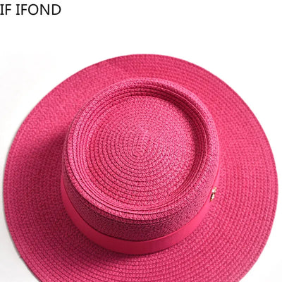 New Summer Straw Sun Hats for Women