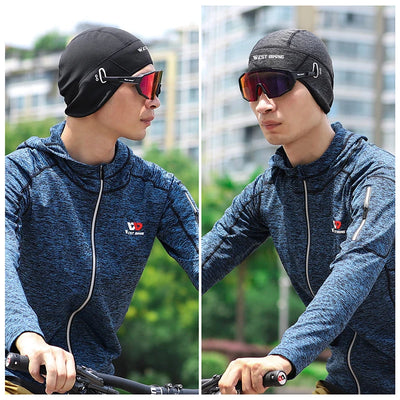 WEST BIKING Winter Fleece Cycling Cap