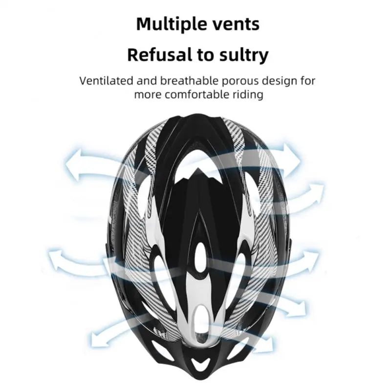 Carbon fiber Texture Adult Helmet