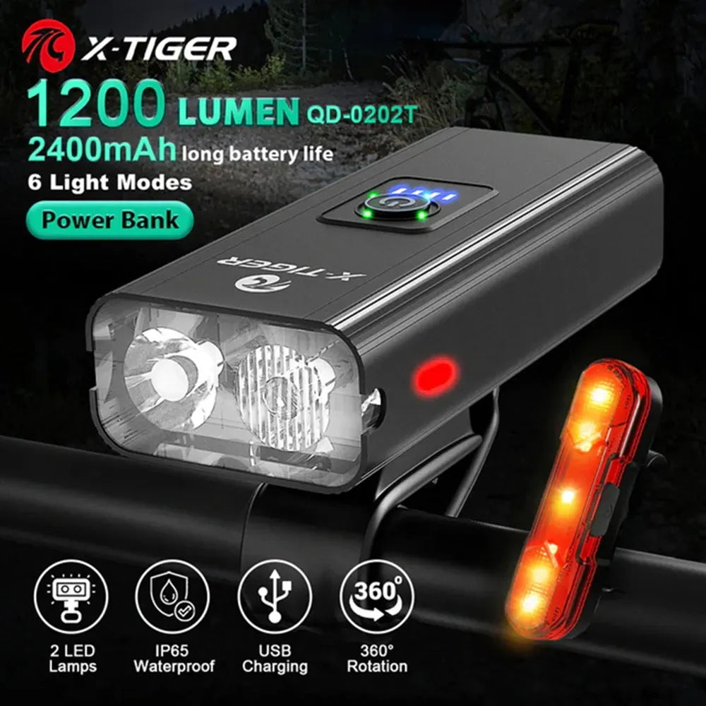 X-TIGER Bicycle Rainproof Light