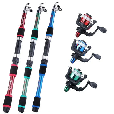 Fishing Telescopic Pole Set